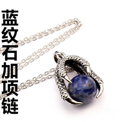 Vintage Medieval Dragon Claw Pendant - jewelry - weilin.com