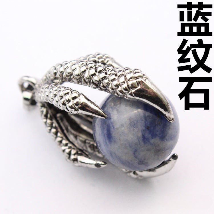 Vintage Medieval Dragon Claw Pendant - jewelry - weilin.com