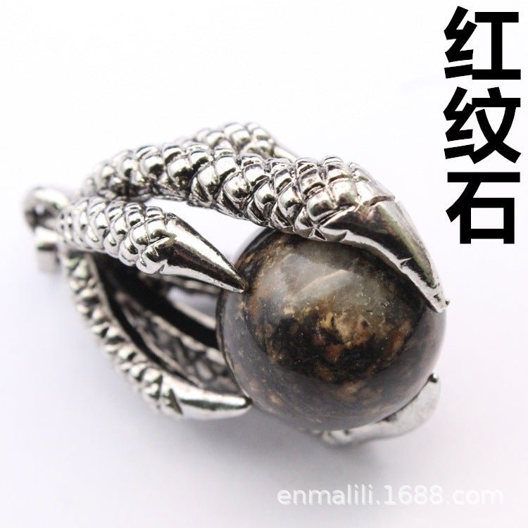 Vintage Medieval Dragon Claw Pendant - jewelry - weilin.com