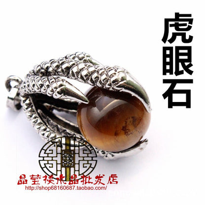 Vintage Medieval Dragon Claw Pendant - jewelry - weilin.com