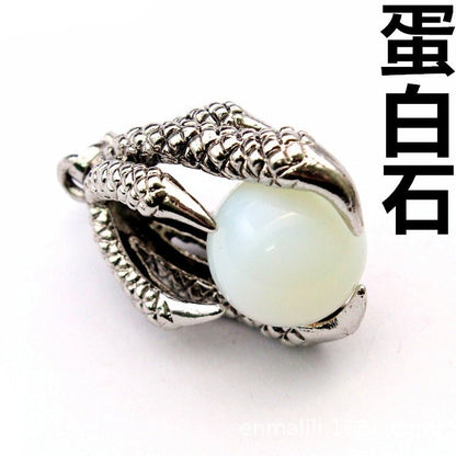 Vintage Medieval Dragon Claw Pendant - jewelry - weilin.com
