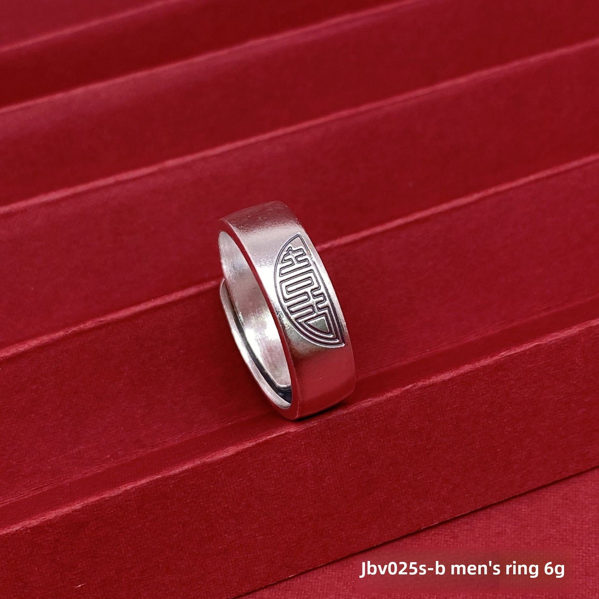 Vintage open sterling silver couple ring - jewelry - weilin.com