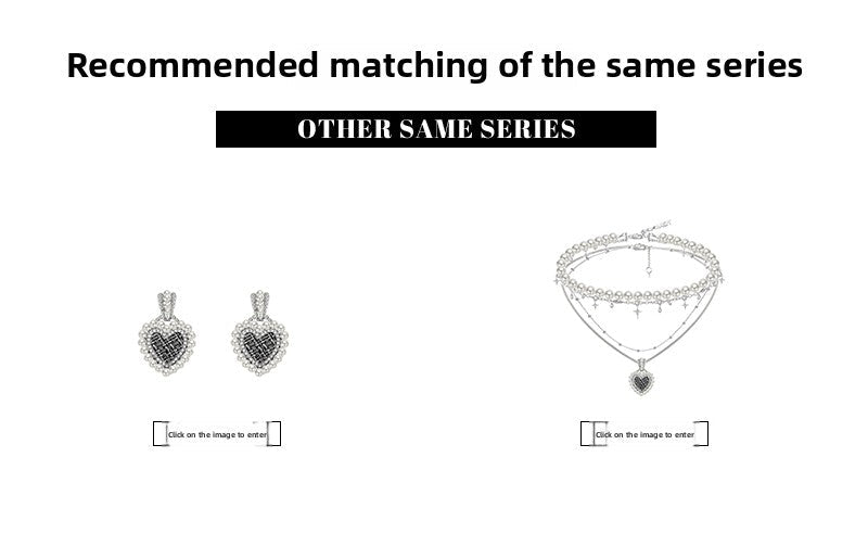 Weaving pearl necklace with love - jewelry - weilin.com