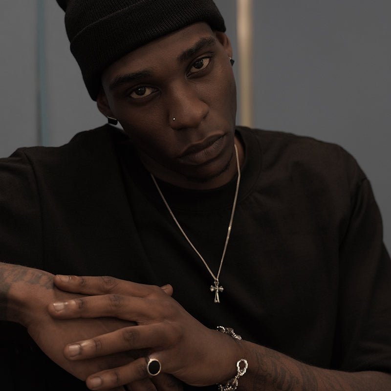 Zircon cross pendant hip - hop necklace - jewelry - weilin.com