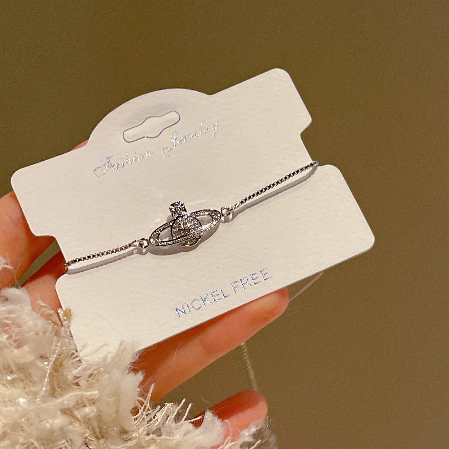 Zircon Planet Bracelet - jewelry - weilin.com